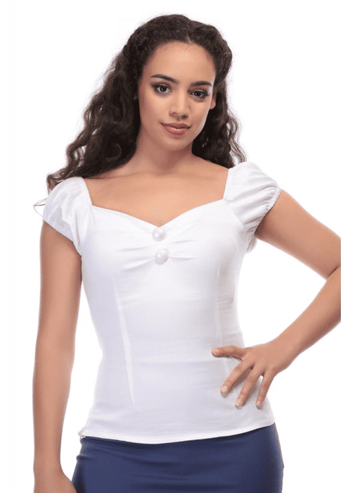 Collectif Top Dolores weiss
