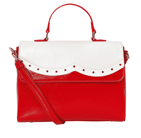 Collectif Tasche Erin rot-weiss