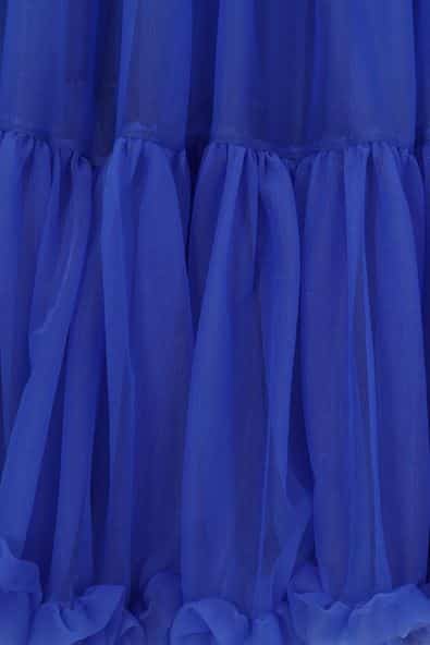 Banned Petticoat Starlite 60 cm royalblau