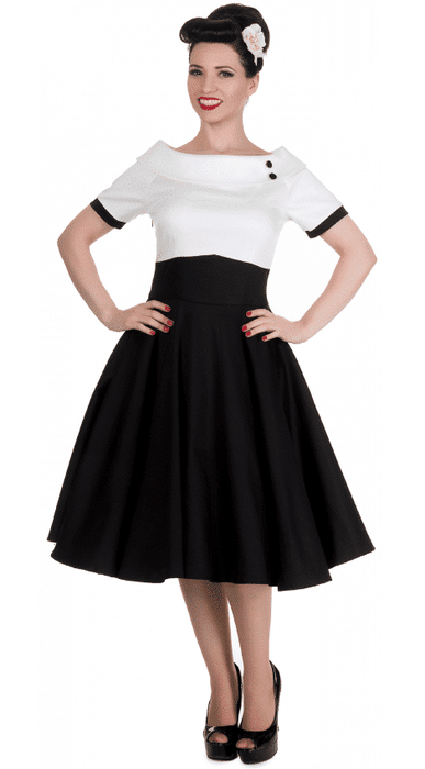 Dolly and Dotty Kleid Darlene schwarz-weiss