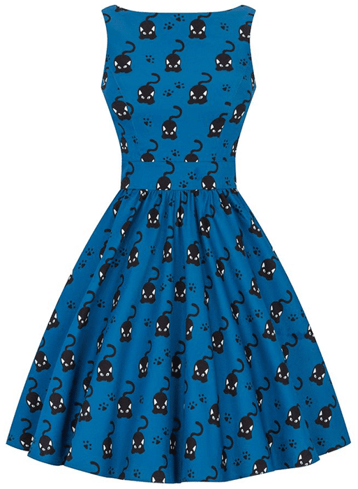 Lady Vintage Kleid Tea Pounce!
