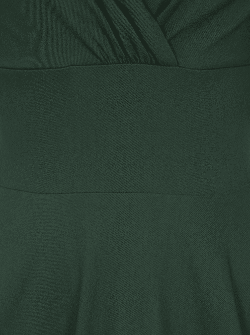 Collectif Kleid Trixie flaschengrün