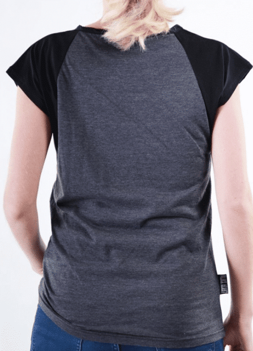Black Heart Shirt Girls True Love Raglan