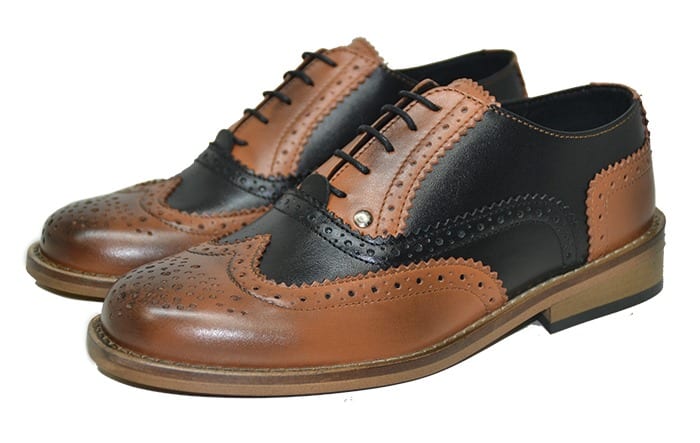 Steelground Budapester Gatsby schwarz-braun