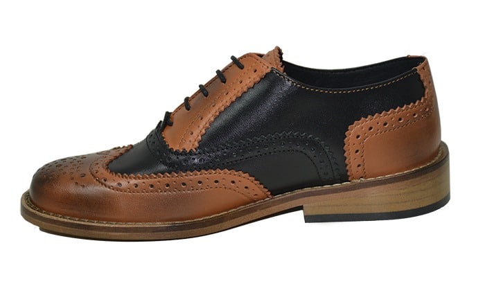 Steelground Budapester Gatsby schwarz-braun