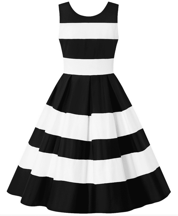 Dolly and Dotty Kleid Annie Stripes and Rose