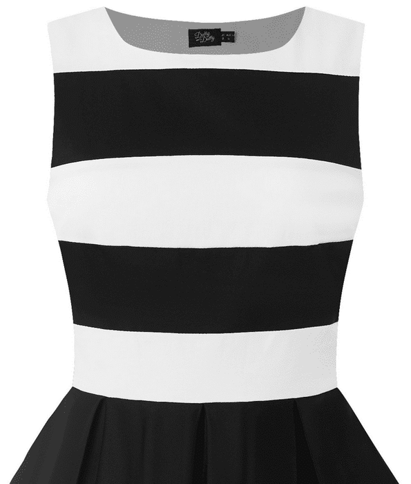 Dolly and Dotty Kleid Annie Stripes and Rose