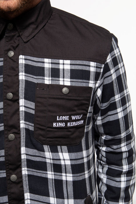 King Kerosin Hemdjacke Lone Wolf