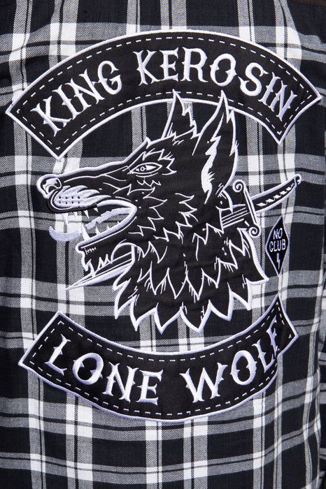 King Kerosin Hemdjacke Lone Wolf