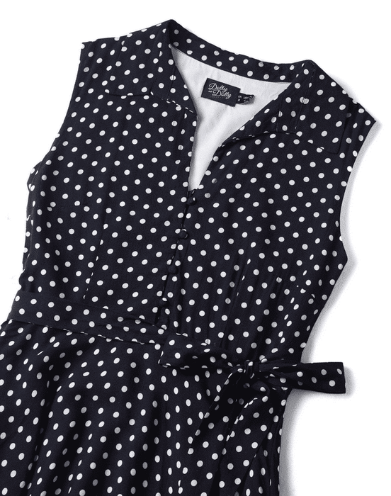 Dolly and Dotty Kleid Poppy navyblau