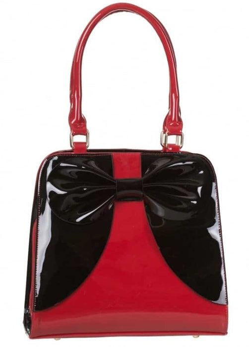 Banned Tasche Lila rot-schwarz