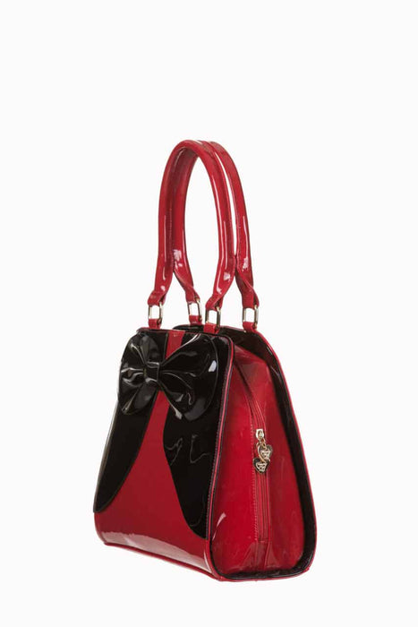 Banned Tasche Lila rot-schwarz