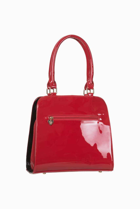 Banned Tasche Lila rot-schwarz
