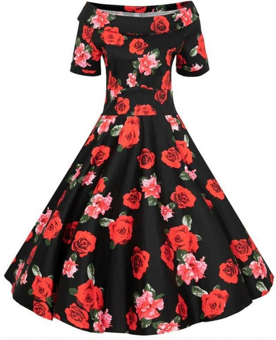 Dolly and Dotty Kleid Darlene black floral
