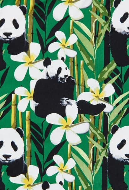 Lady Vintage Kleid Tea Panda