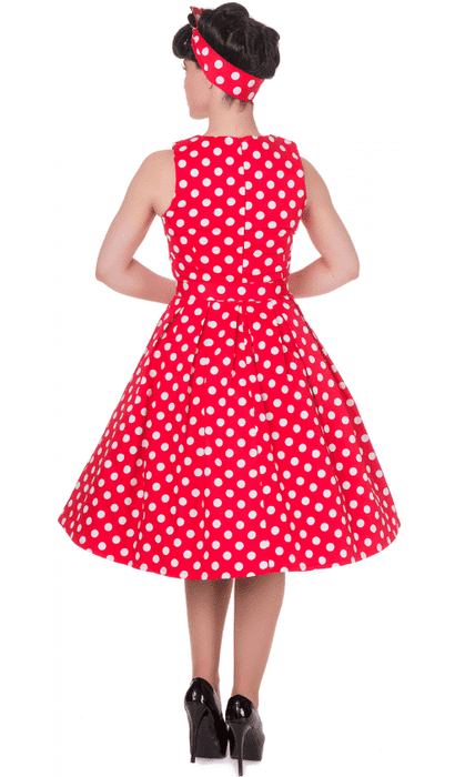 Dolly and Dotty Kleid Annie Red White Polkadots