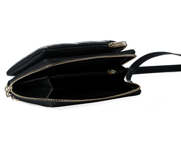 Banned Crossbody-Tasche Cherry Pie schwarz