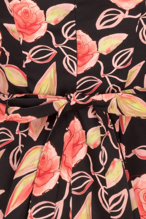 Lady Vintage Kleid Hepburn Rose Bud