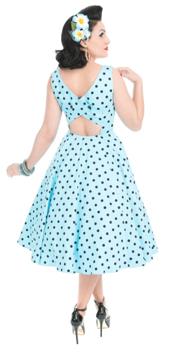 Hearts & Roses Kleid Rhiannon hellblau
