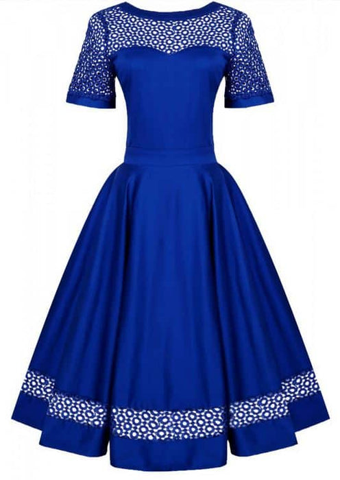 Dolly and Dotty Kleid Tessa royalblau