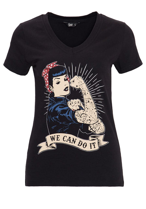 Queen Kerosin Shirt We can do it schwarz