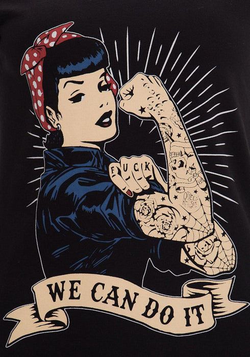 Queen Kerosin Shirt We can do it schwarz