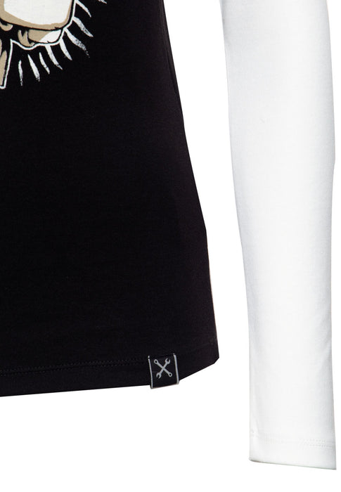 Queen Kerosin Langarmshirt I can do it