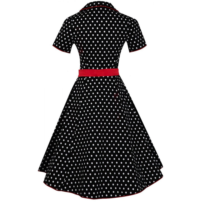 Dolly and Dotty Kleid Penelope schwarz weiss Dots