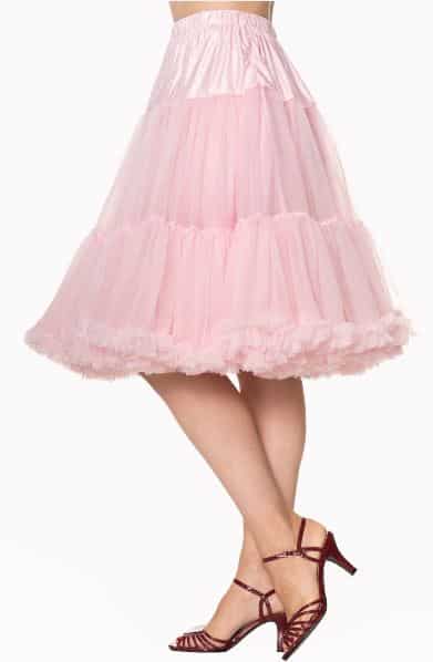 Banned Petticoat Starlite 60 cm hellrosa