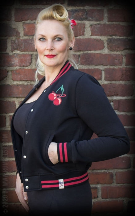 Rumble59 Female Collegejacke Cherry Bomb