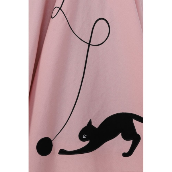 Collectif Jupe Kitty Cat rosa – Bild 4