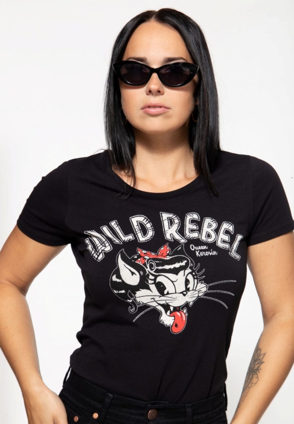 Queen Kerosin Shirt Wild Rebel – Bild 2