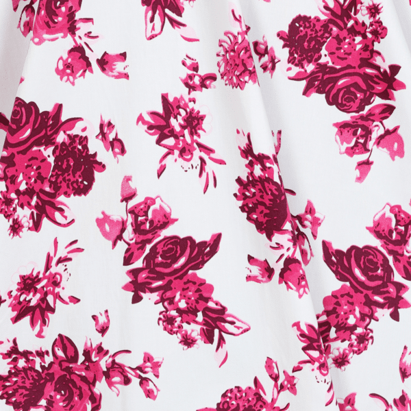 Hearts & Roses Kleid Rosalie white pink – Bild 3