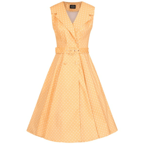 Hearts & Roses Kleid Hannah hellorange