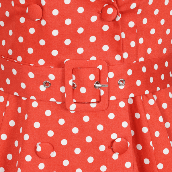 Hearts & Roses Kleid Hannah rot – Bild 3