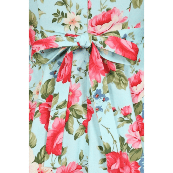 Lady Vintage Kleid Hepburn Vintage Flowers – Bild 4