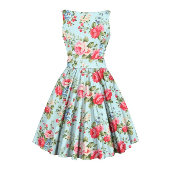 Lady Vintage Kleid Tea Vintage Flowers